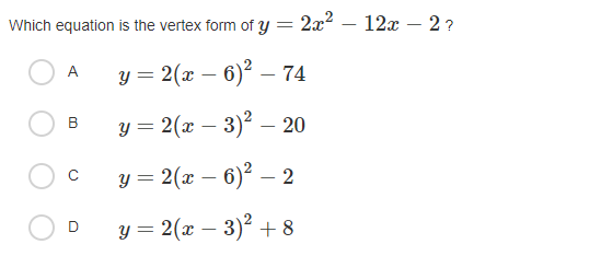 Question 13 The graphs shown on the coordinate