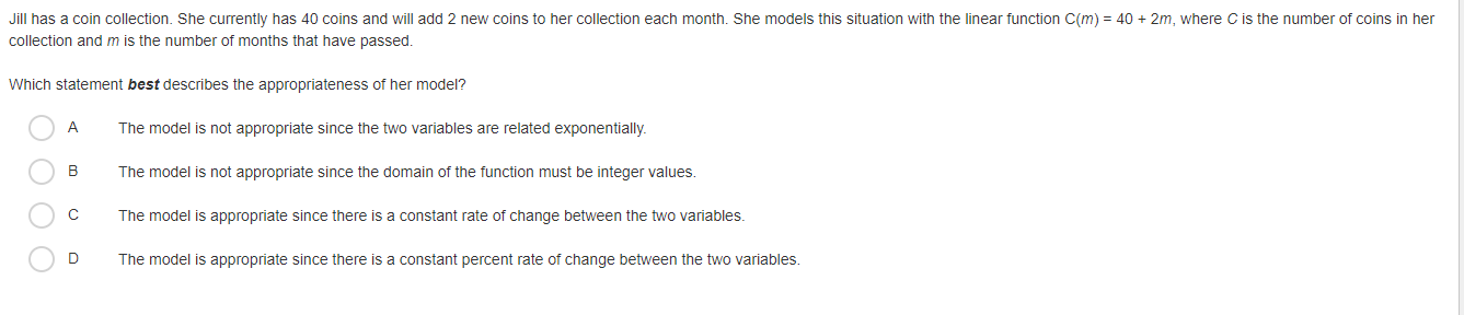 Question 13 The graphs shown on the coordinate