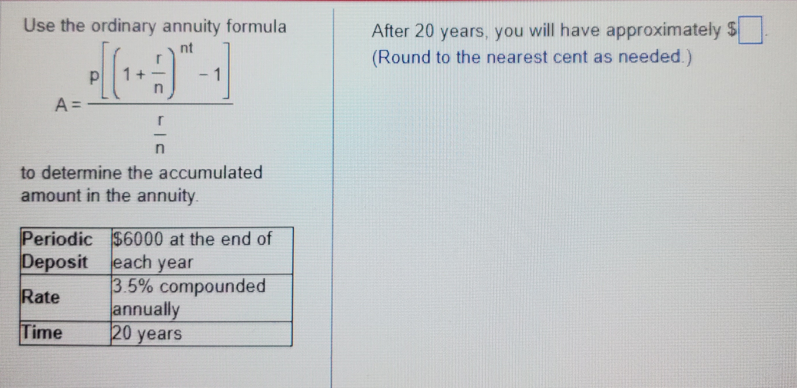 Answer to the Question, Answer the one you feel