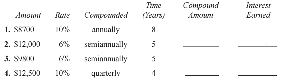 8. Lupe Gonzalez has $6500 in her retirement