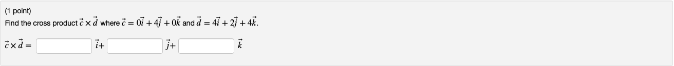 These are two questions from my ma122 webwork