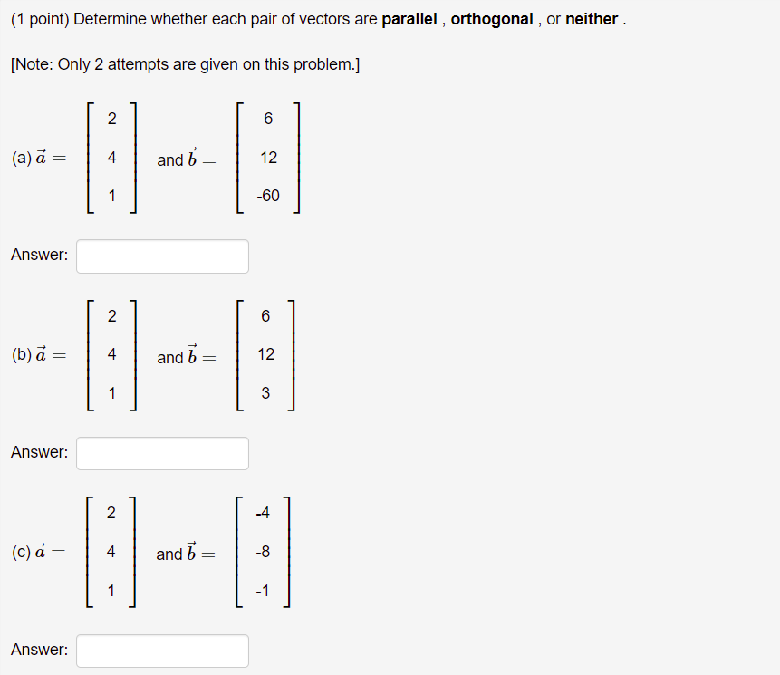 Please answer: \f(1 point) Find the angle a in