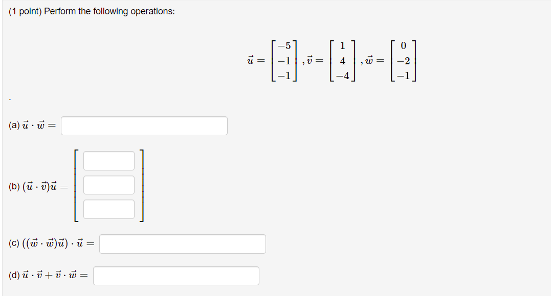 Please answer: \f(1 point) Find the angle a in