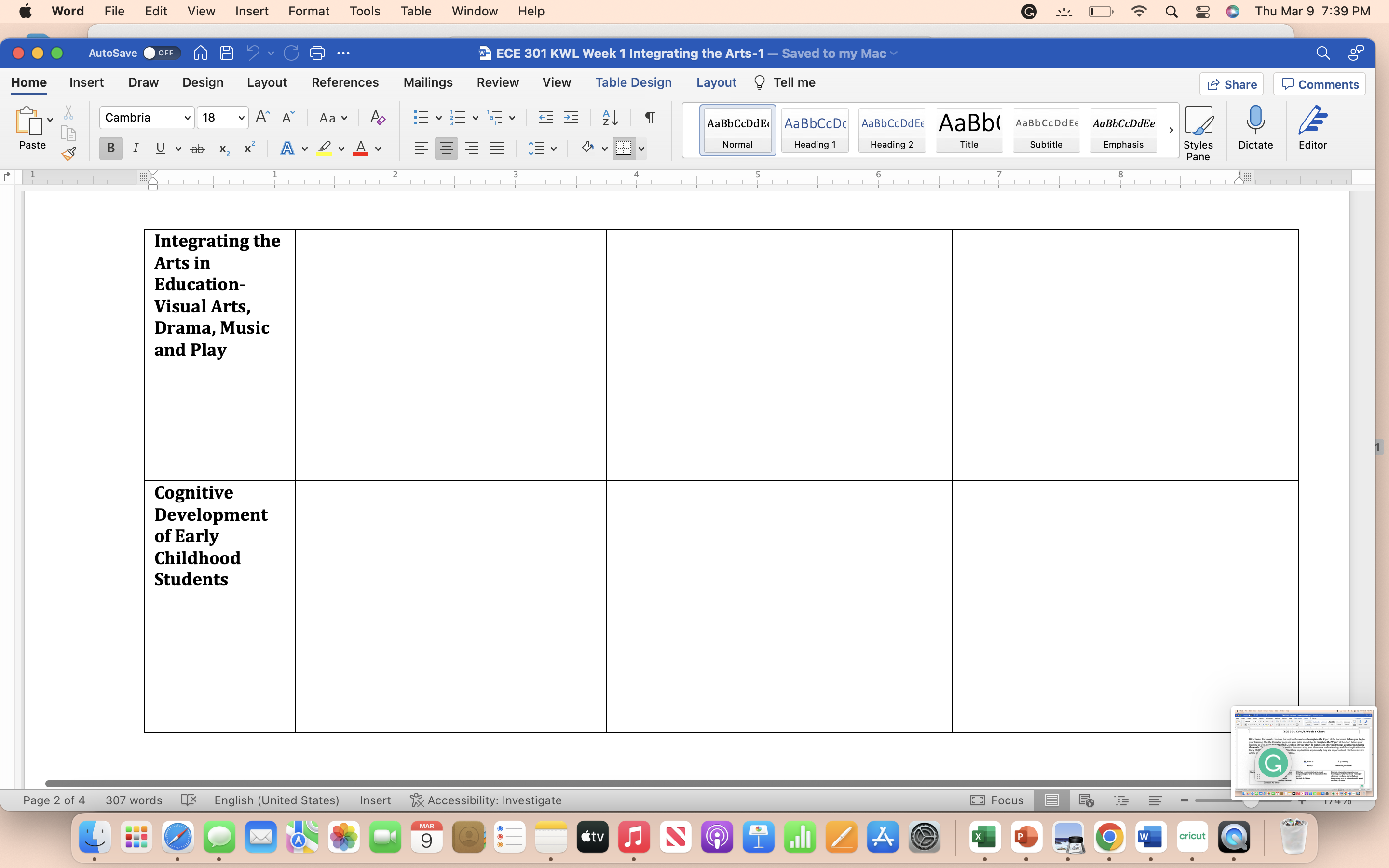 Your topic this week of study is the overarching