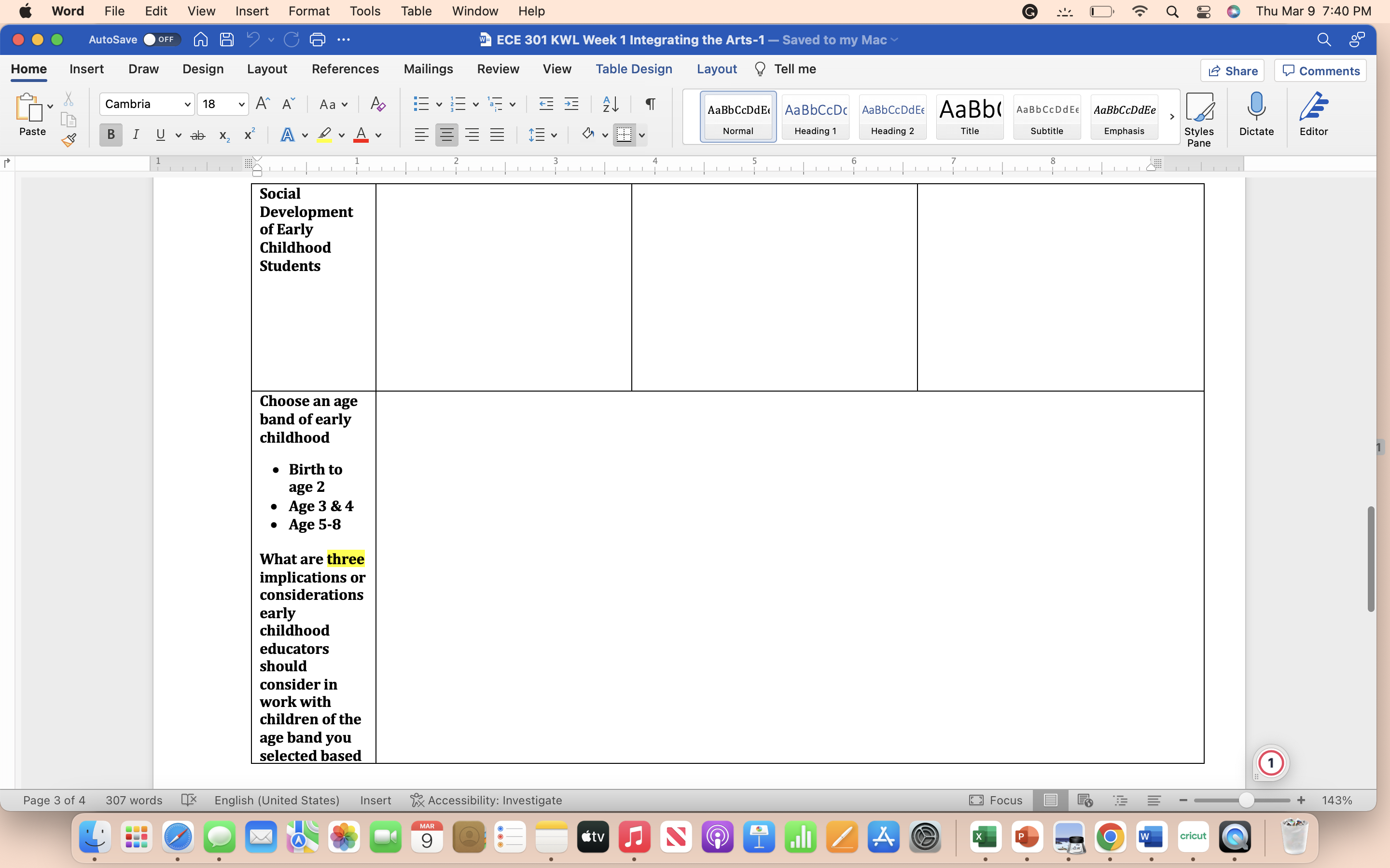 Your topic this week of study is the overarching