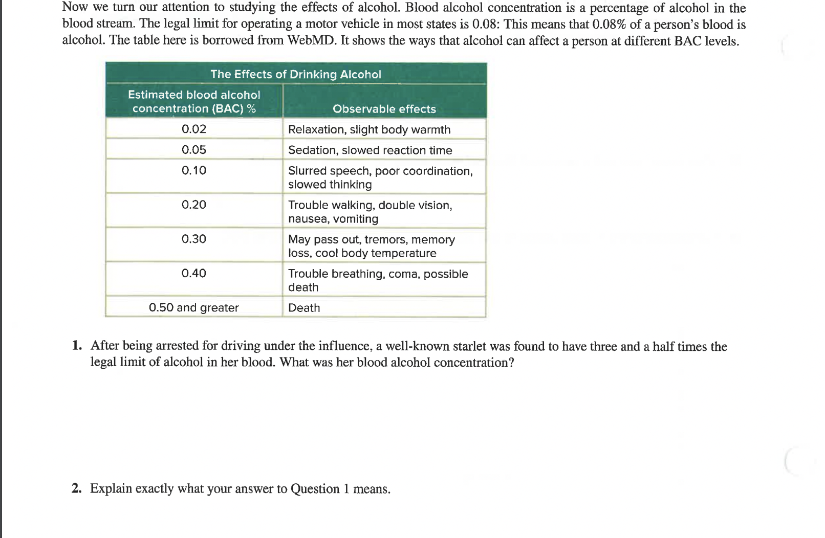 Now we turn our attention to studying the effects