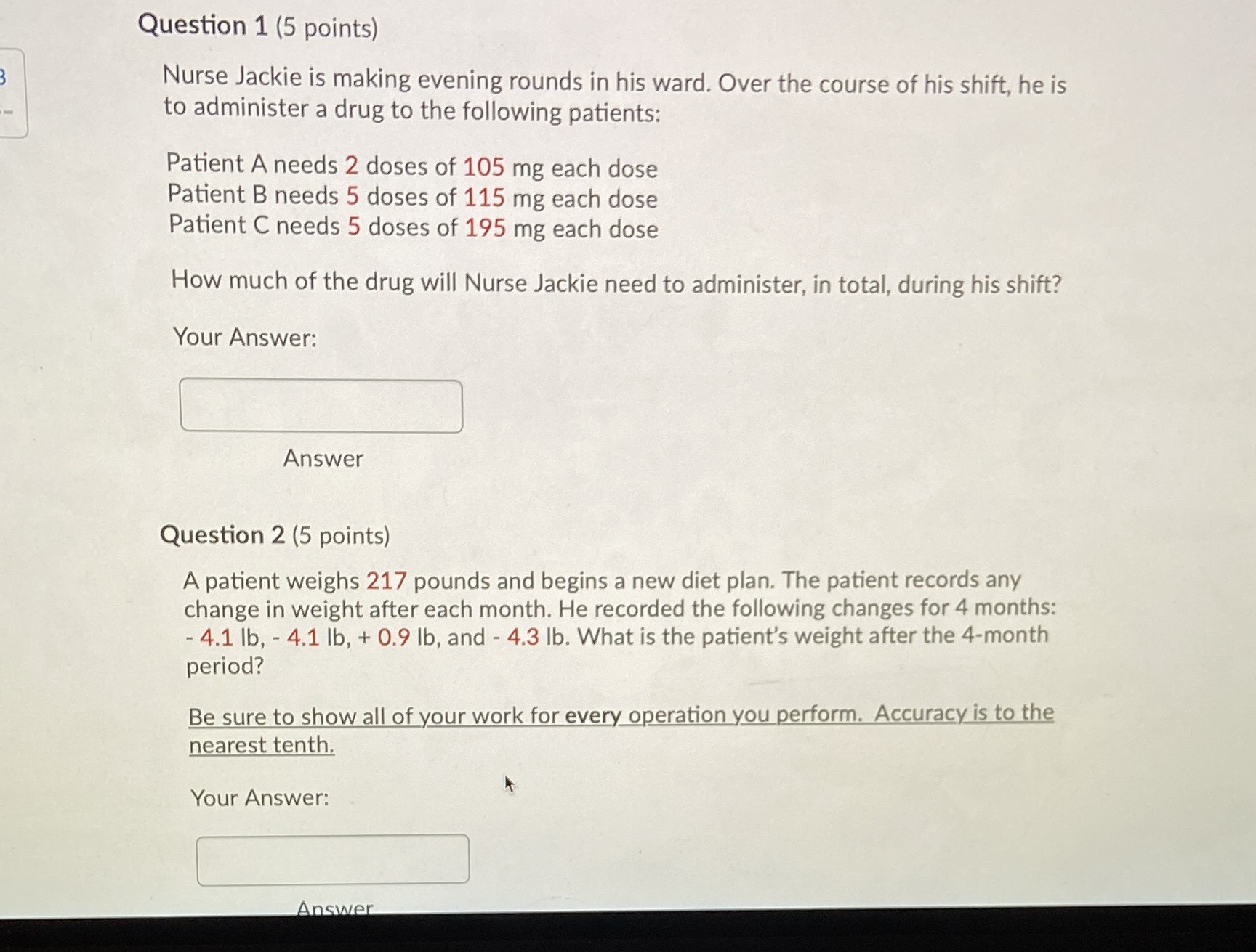 I need help with this word problems, thank you