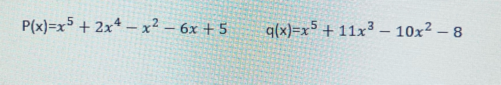 Suma de polinomiosCada ejercicio es aparte. \f