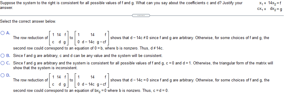 19. Find an equation involving g, h, and k that