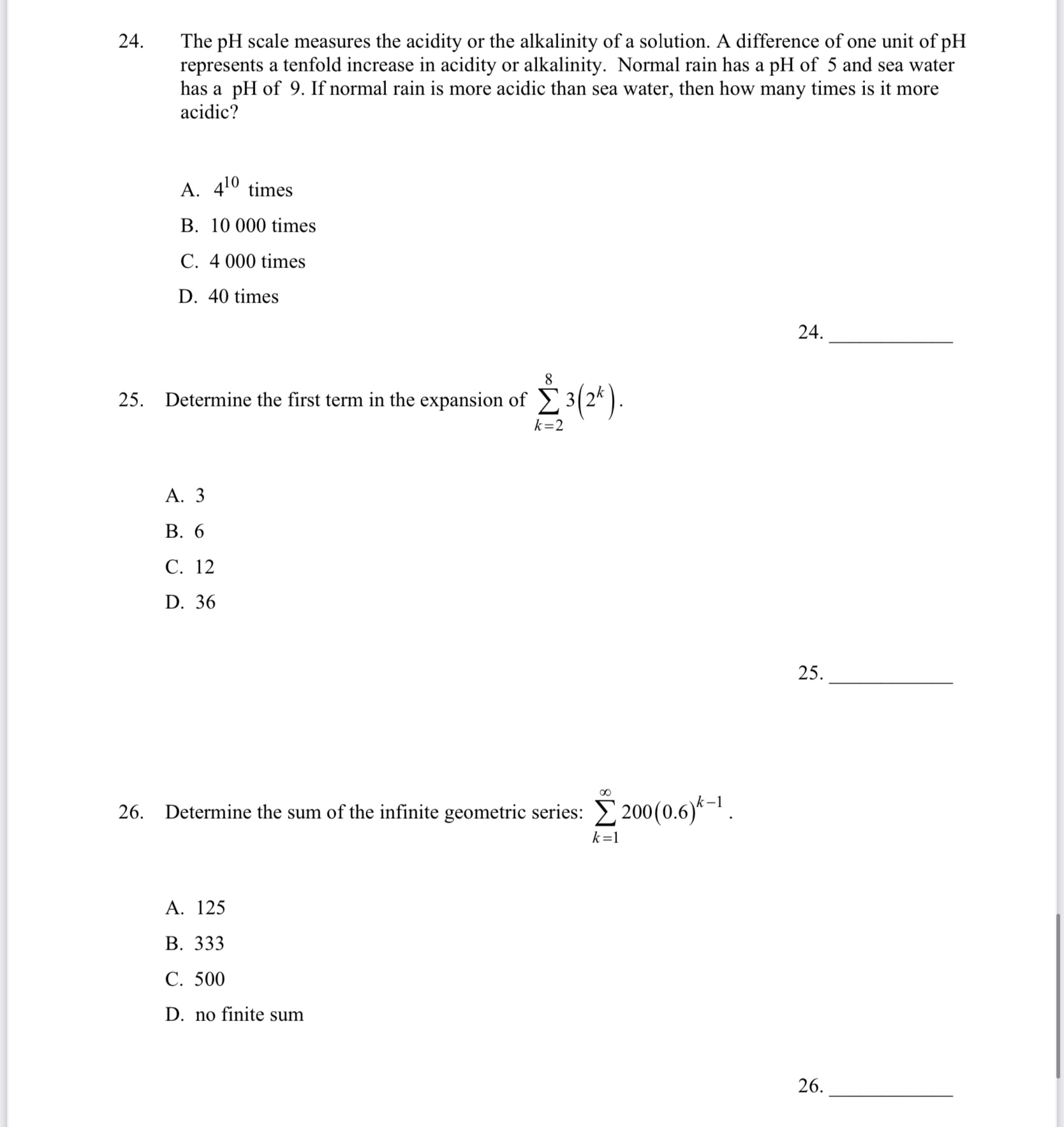 Please answer this question and show working 16.
