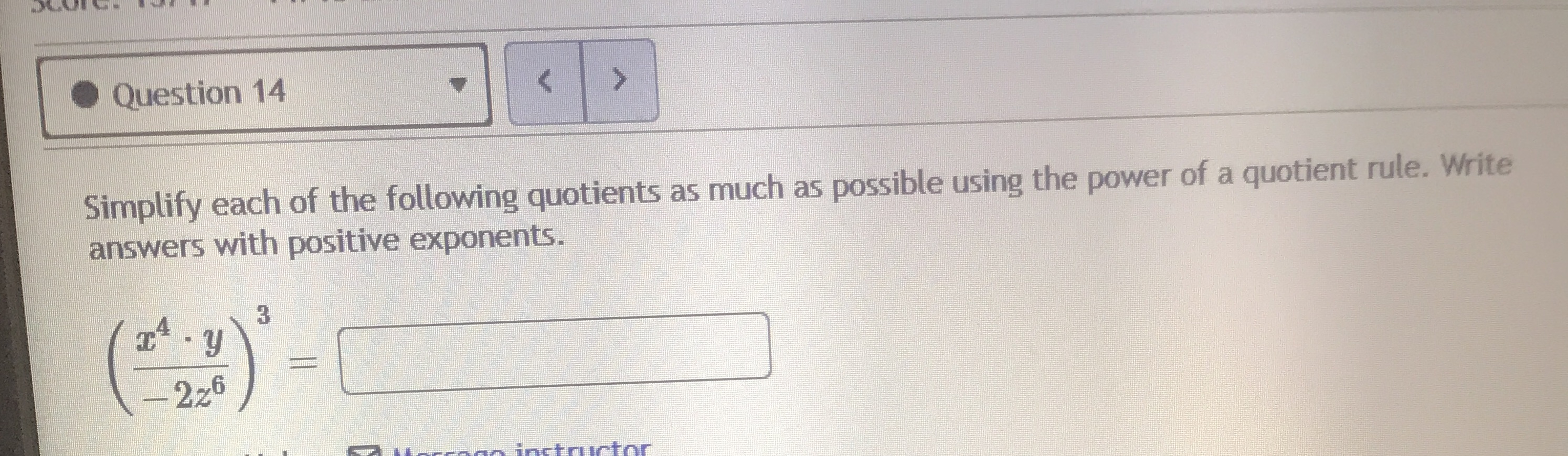 Please help show steps thank you Question 14 <  style=