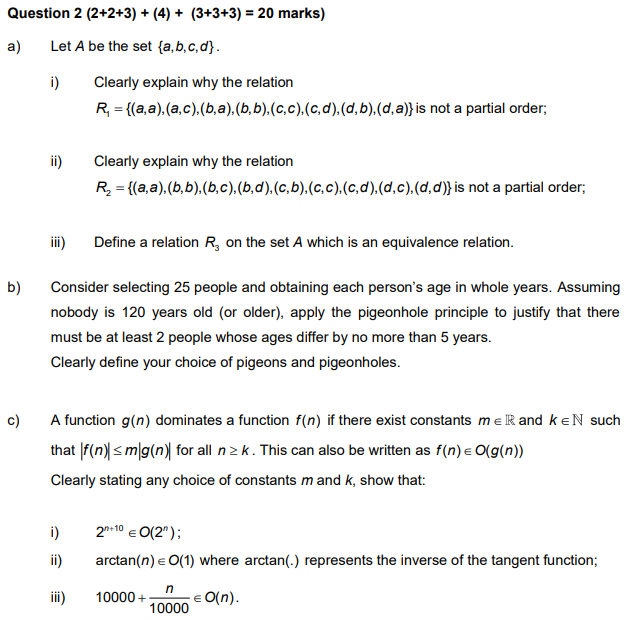 this is my question. thanks Question 2 (2+2+3) +