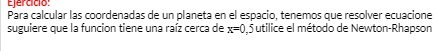 cjeradio. Para calculer las coordenadas de un