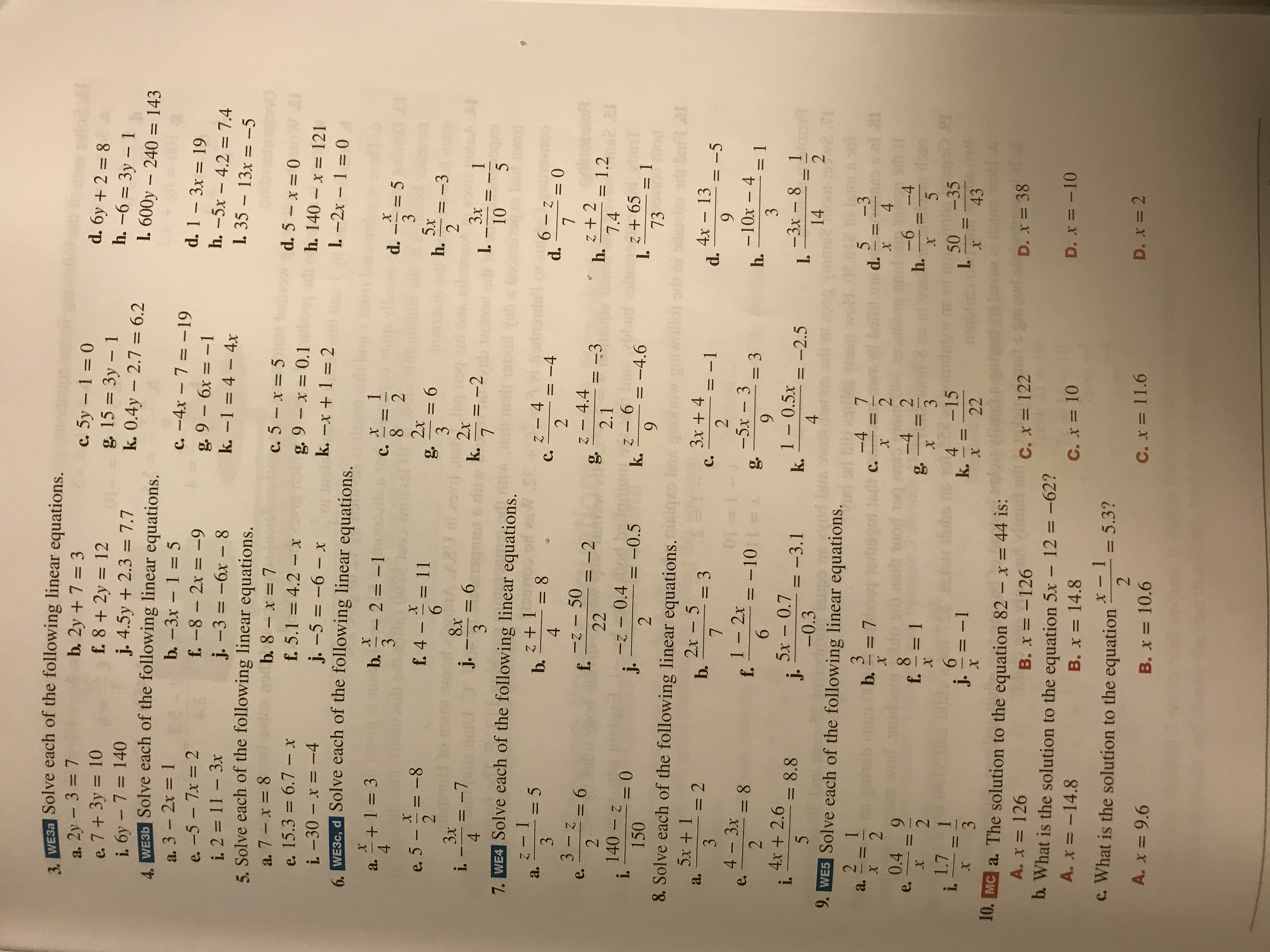 Hey, could you please show the answers and how