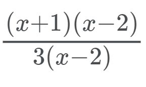 Part 1: Simplifying Rational Expressions: 1.)
