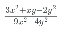 Part 1: Simplifying Rational Expressions: 1.)
