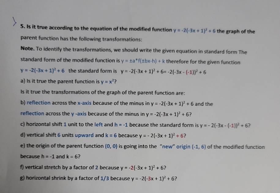 Hope this one is clear enough 5. Is it true