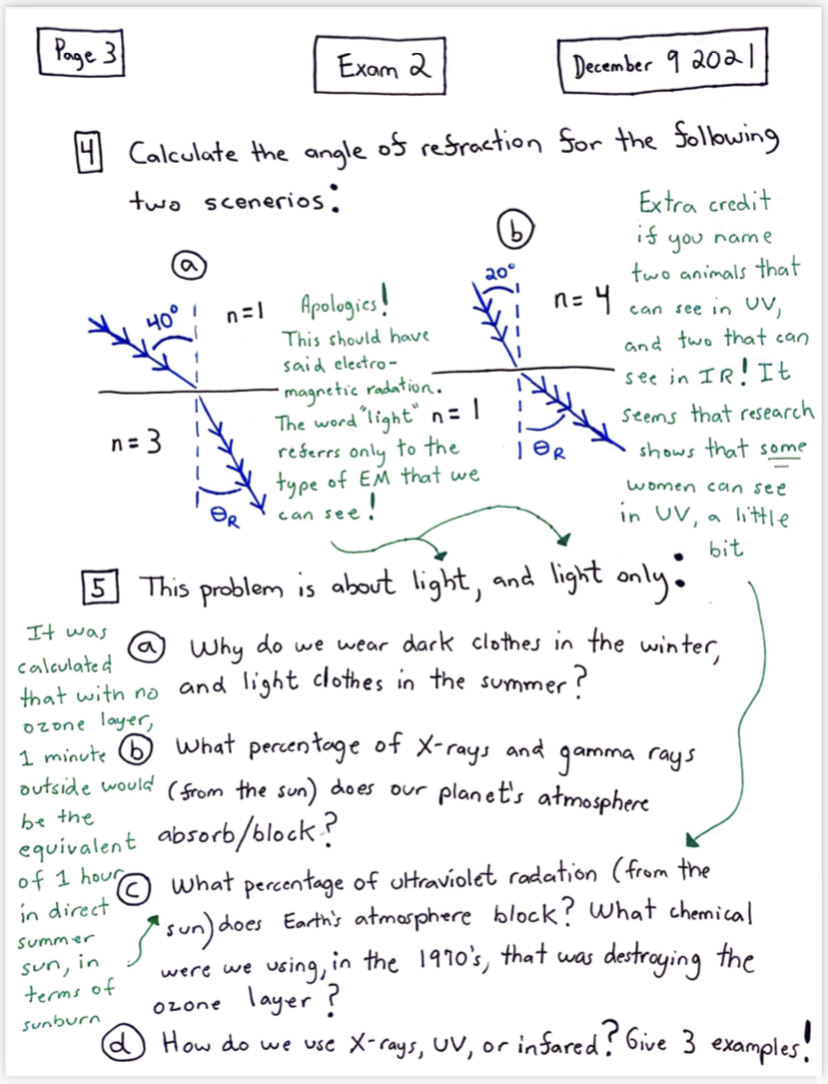 Page 1 Exam 2 December 9 2021 1 @ A car is