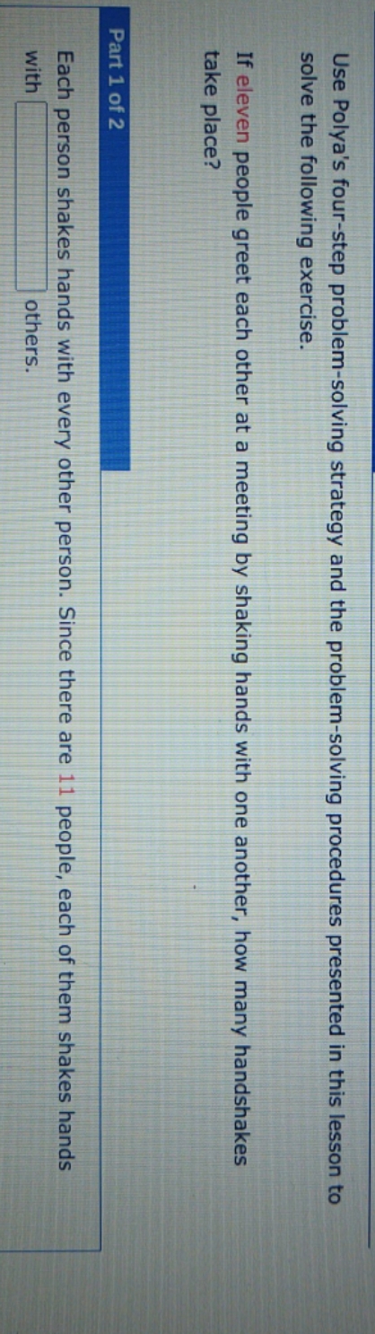 19a Polya's four-step problem-solving strategy