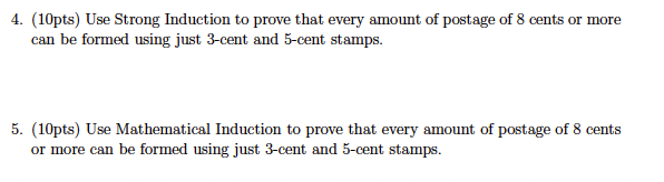 I am confused with Strong Induction and