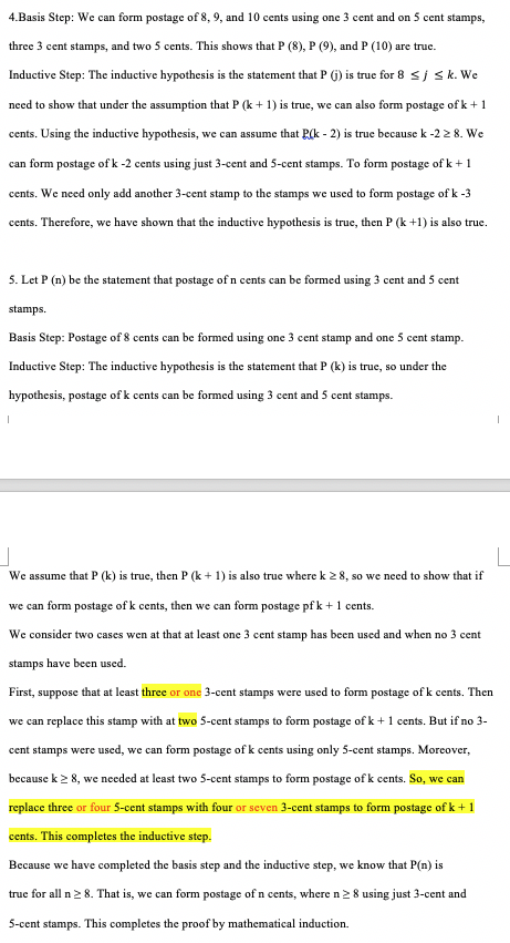 I am confused with Strong Induction and