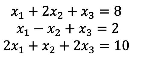 Slove this system equation and say what is the
