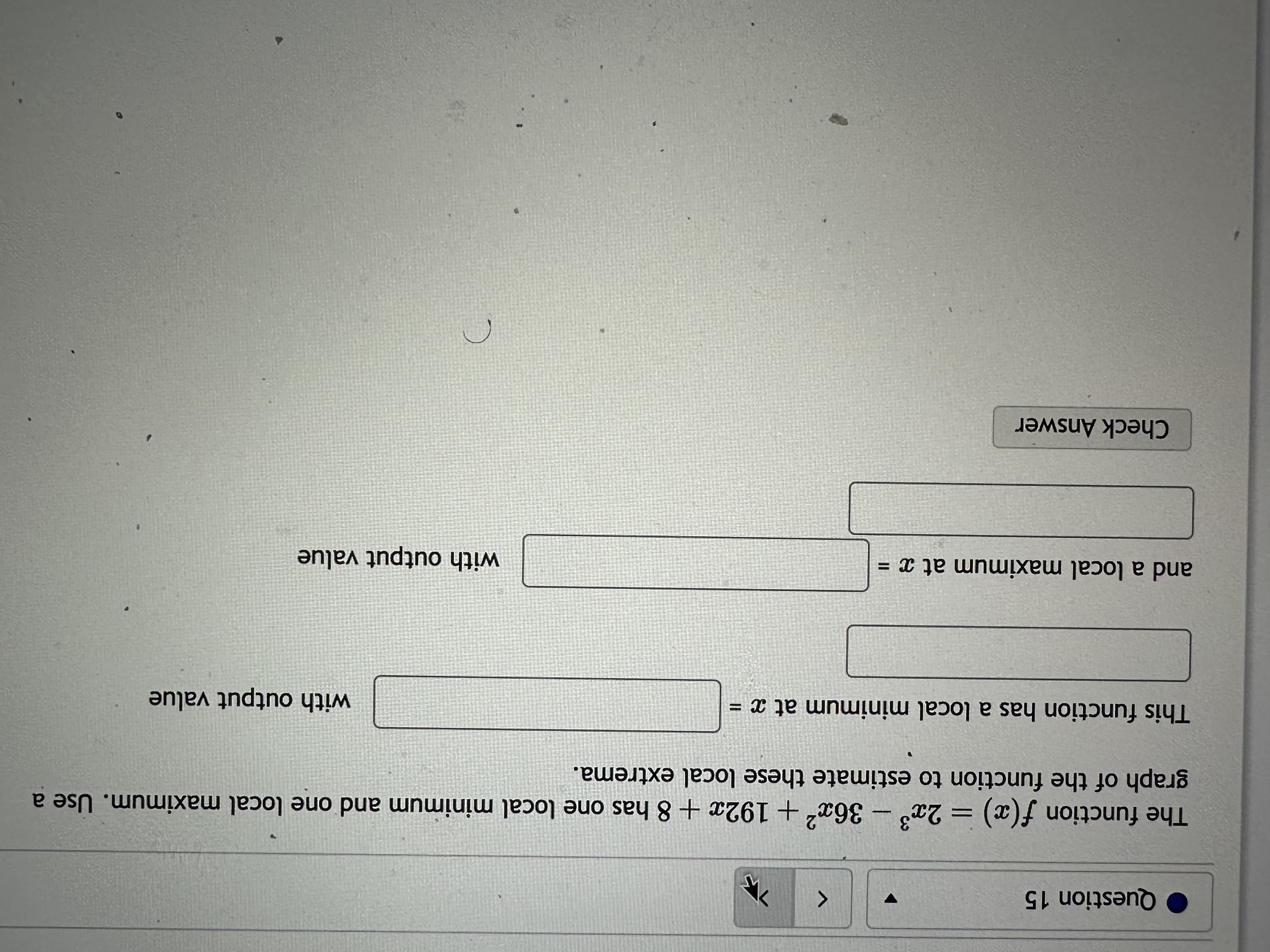 Question 10 K Given the function f(x) = -4 + x,
