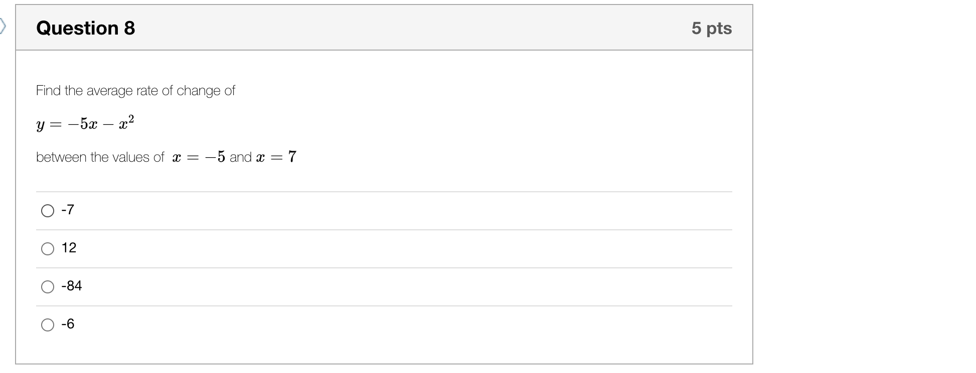 Question 4 5 pts The sensitivity, 8, to a drug is