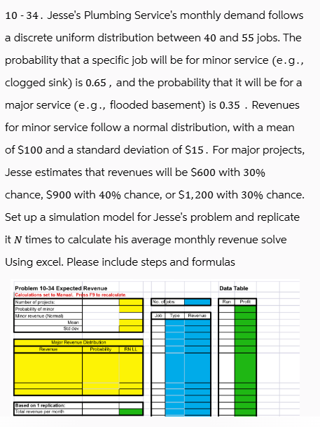 Please help solve using excel. Please include