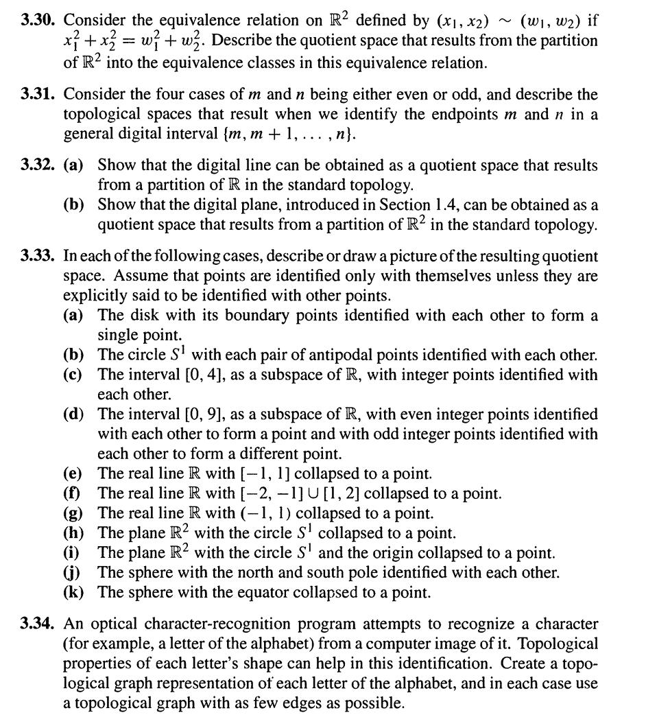 3.30. 3.31. 3.32. 3.33. 3.34. Consider the
