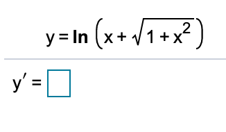 Differentiate the given function. If?possible,