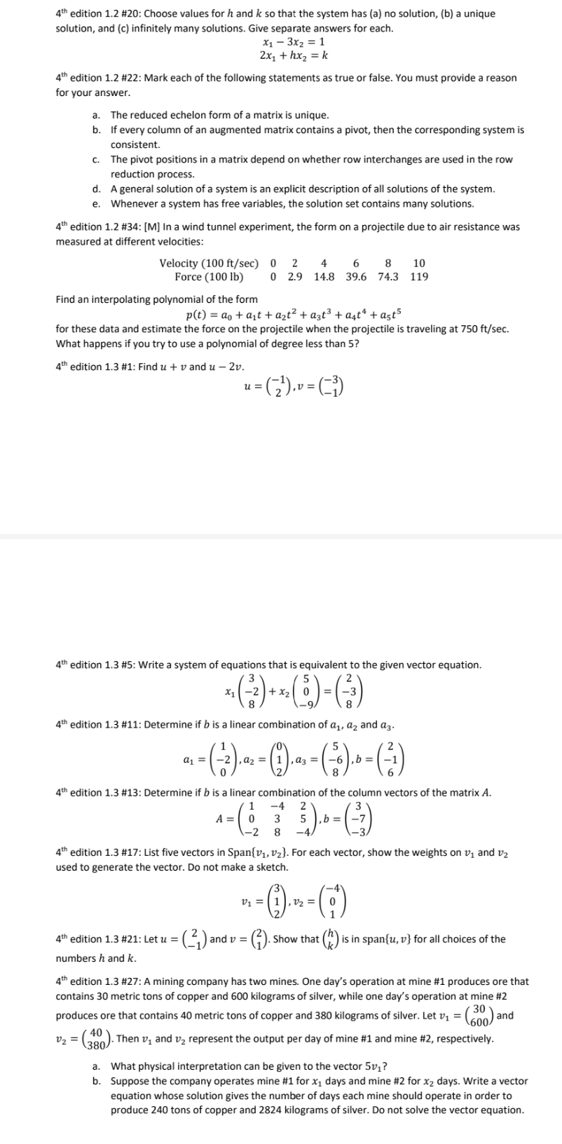 I need help in solving this problems it\" edition