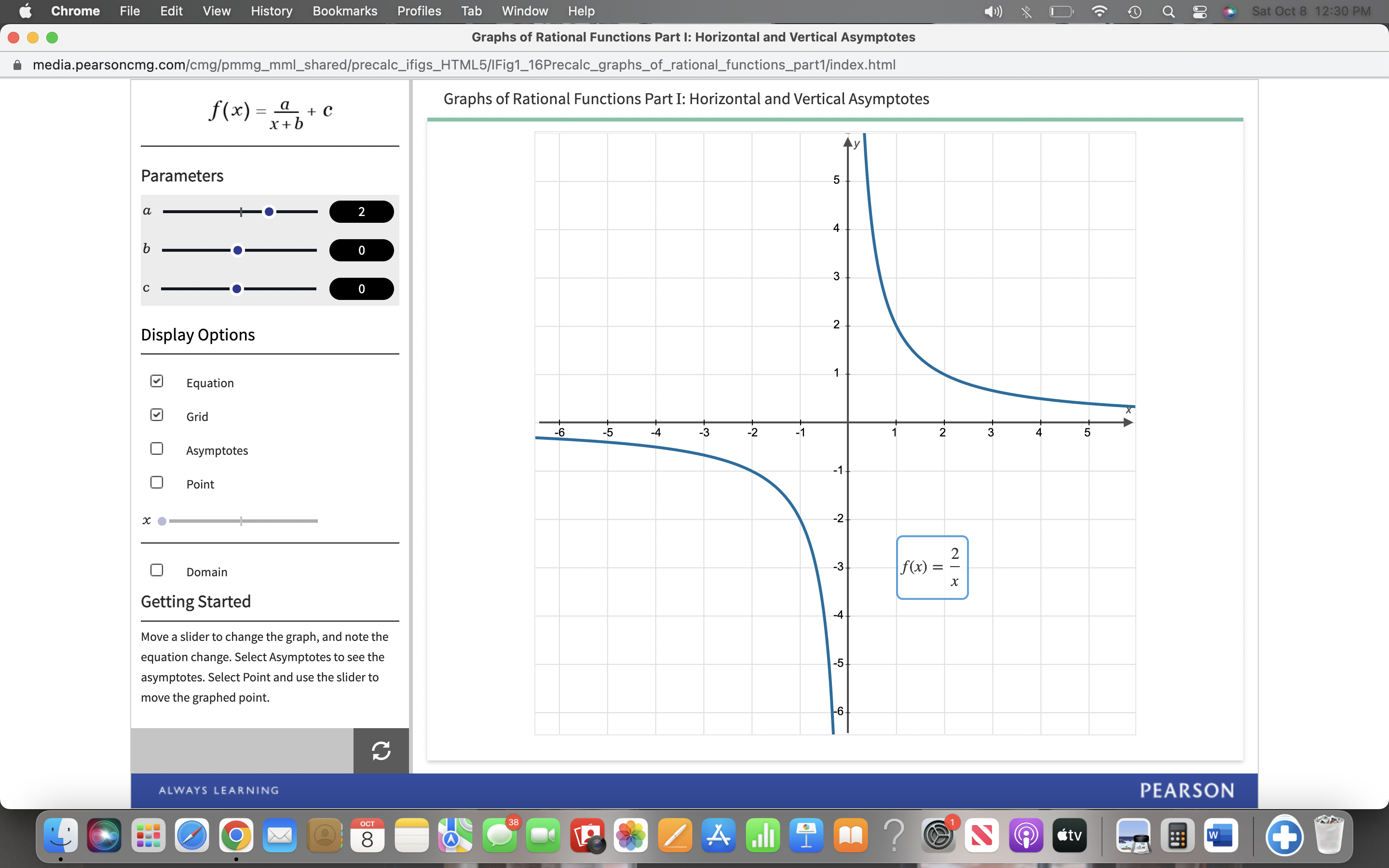 Chrome File Edit View History Bookmarks Profiles