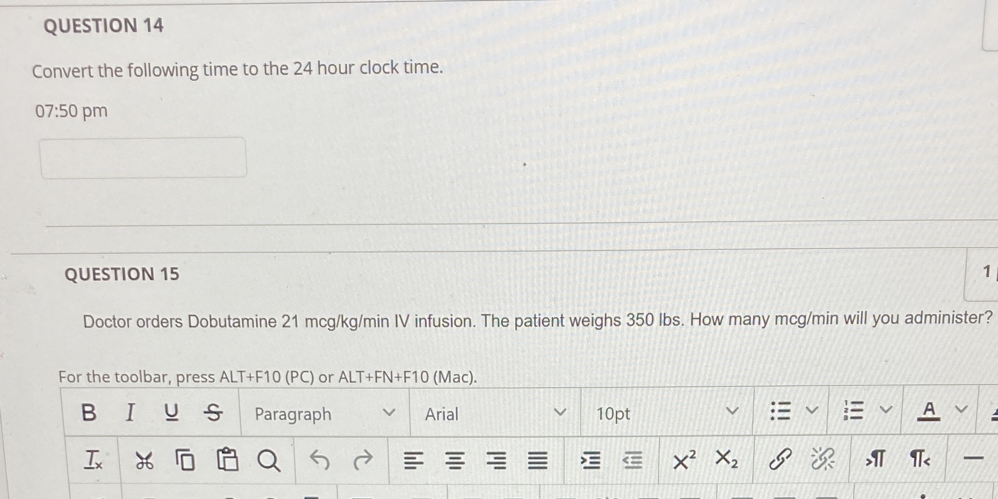 10 & 11. For values greater than 1, round to the