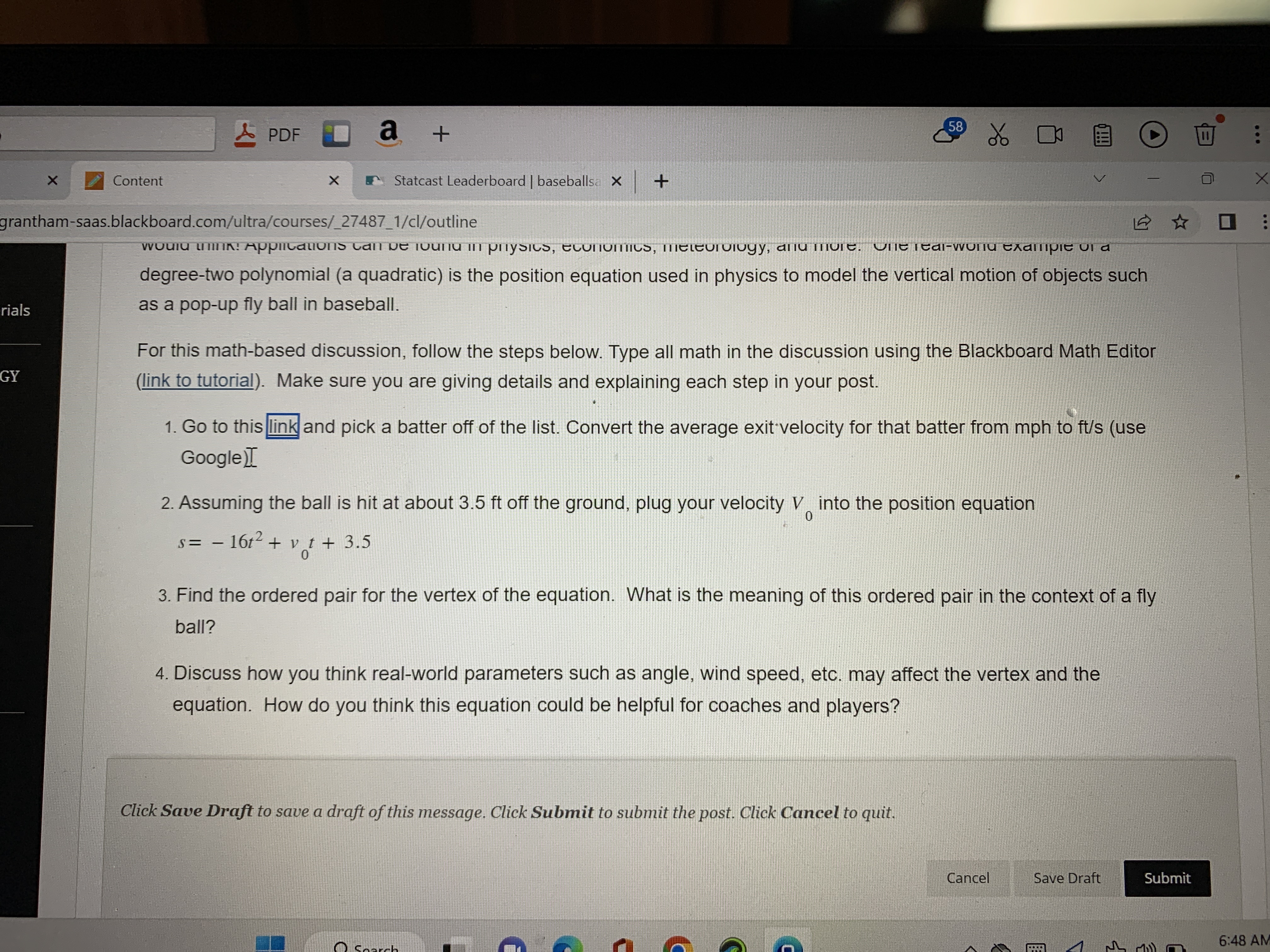 O Search the web A PDF a + 58 Links x Content X