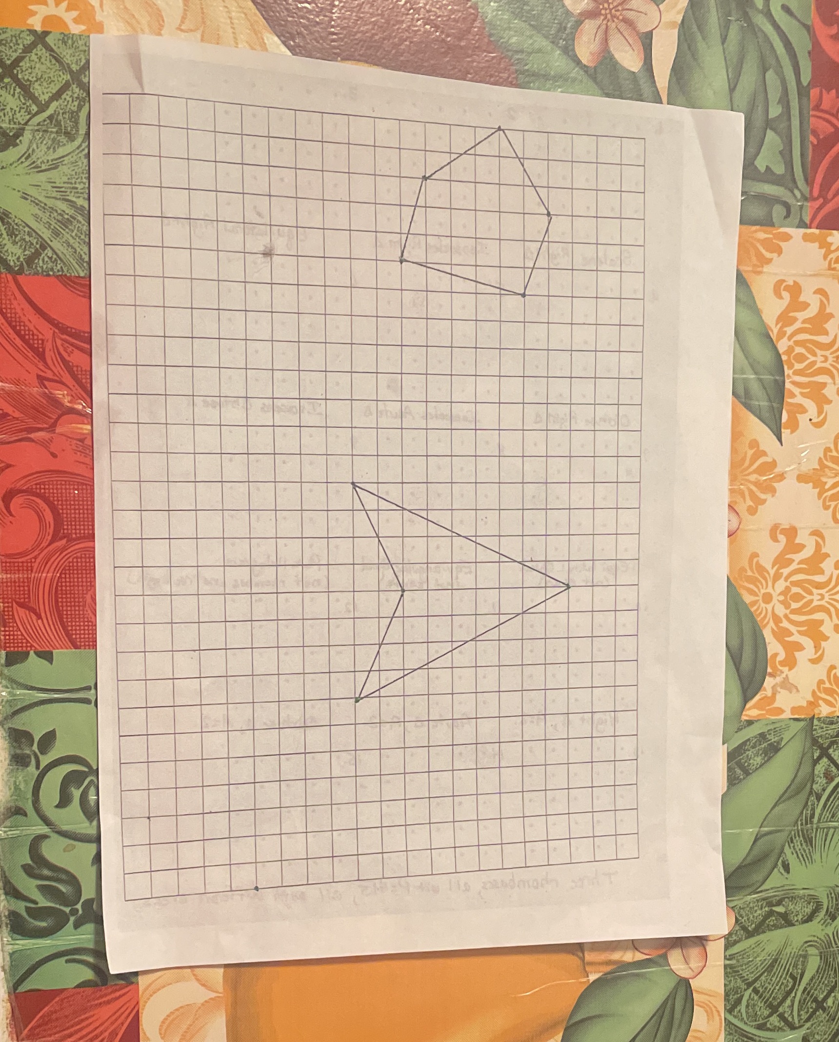 What is the perimeter and area. I'm supposed to