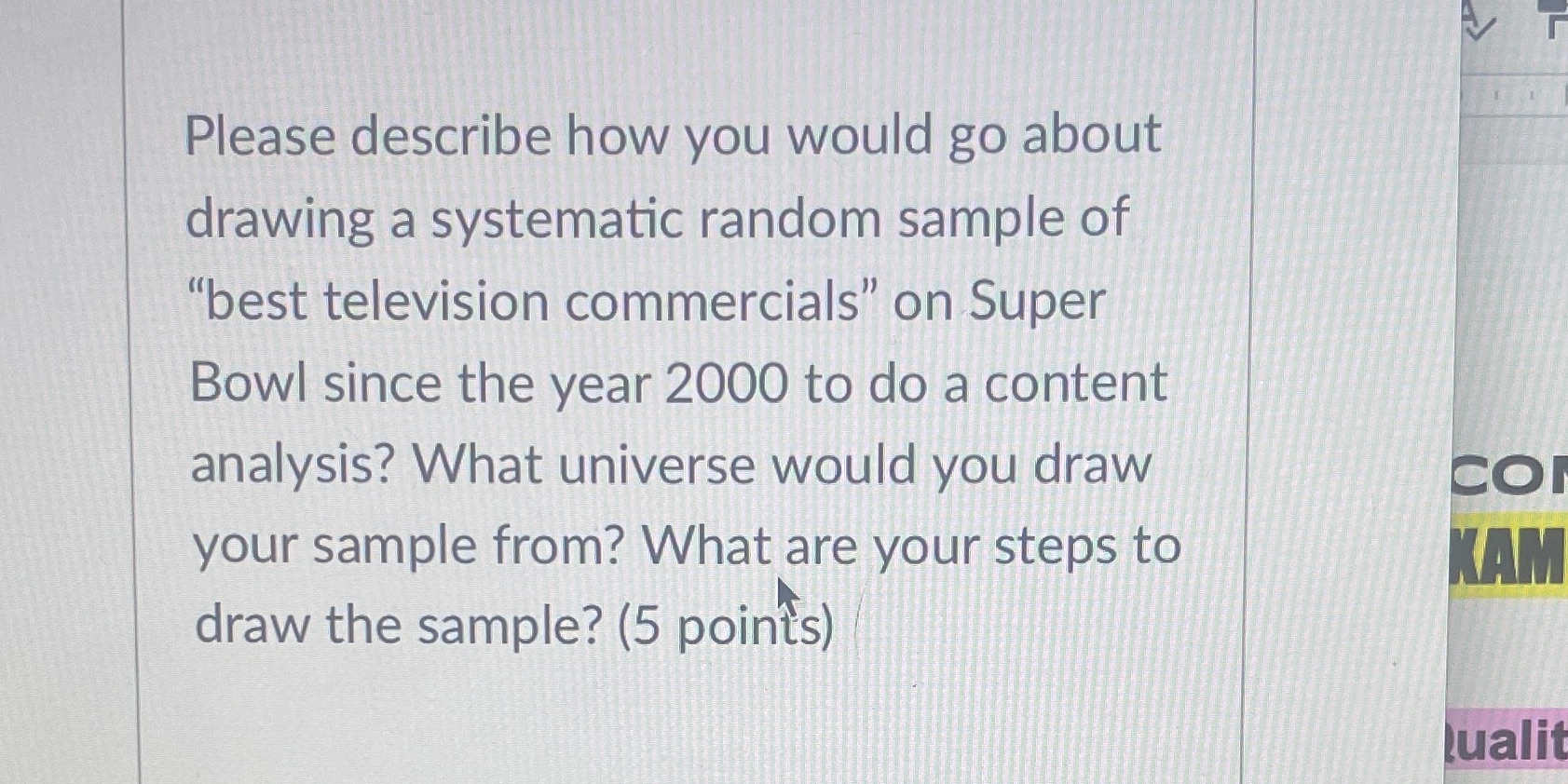 Please describe how you would go about drawing a