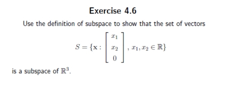 kindly solve this correctly Exercise 4.6 Use the