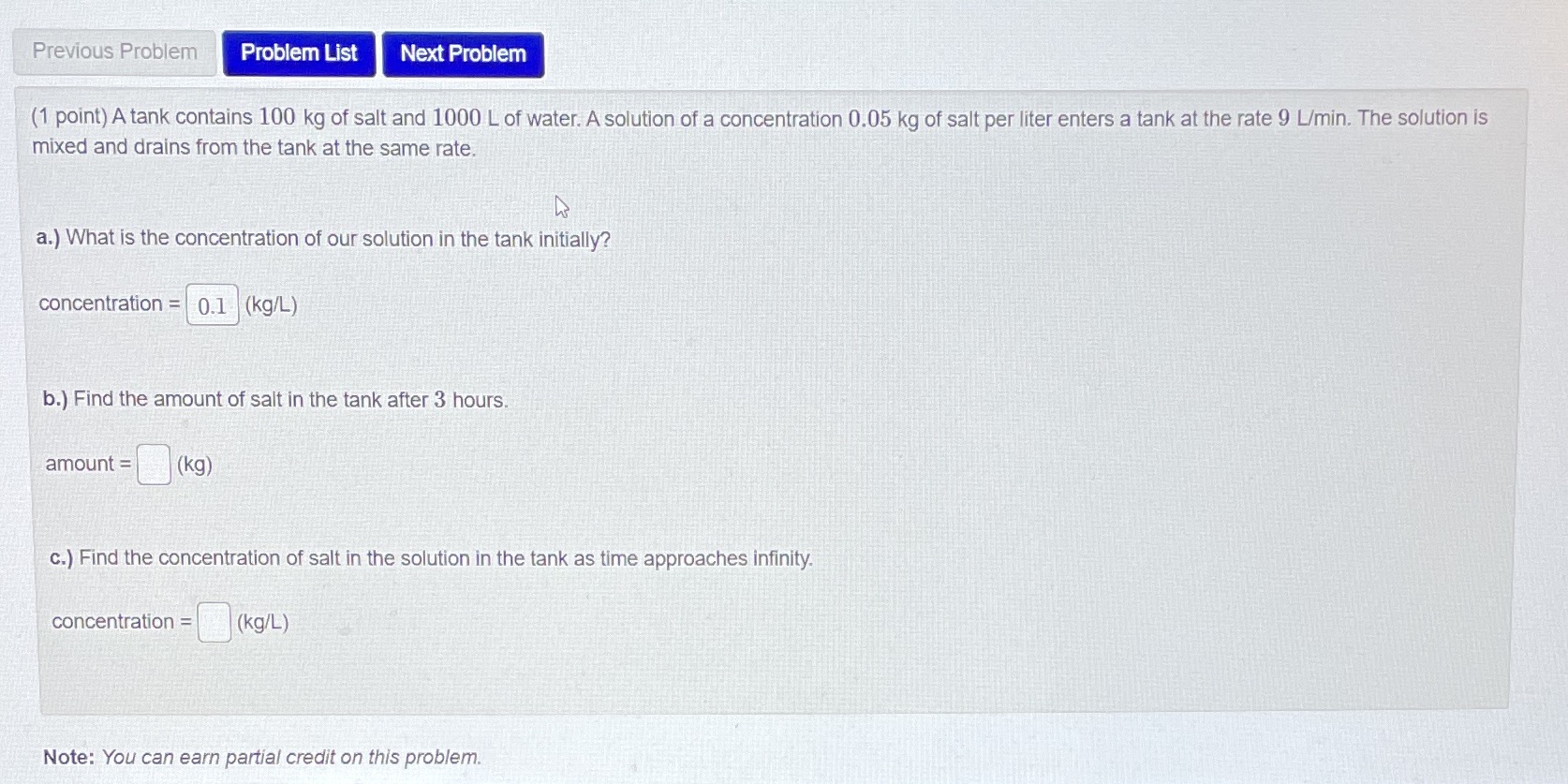 Previous Problem Problem List Next Problem (1