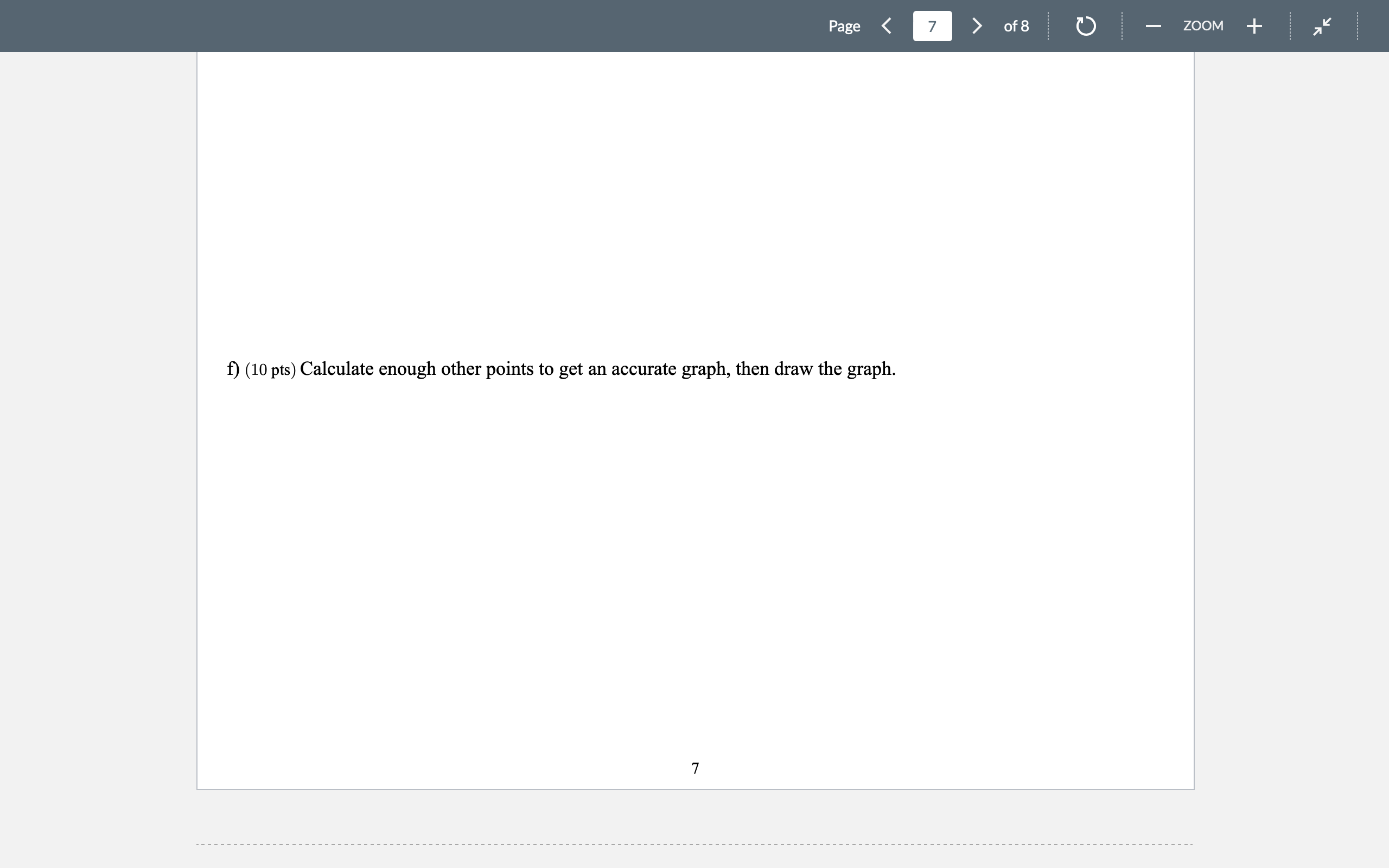 Page of 8 ZOOM + (20-3) (20 + 2) 21) Graph the