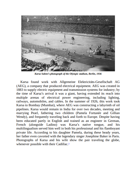 In the following chapter in Family Papers, why do