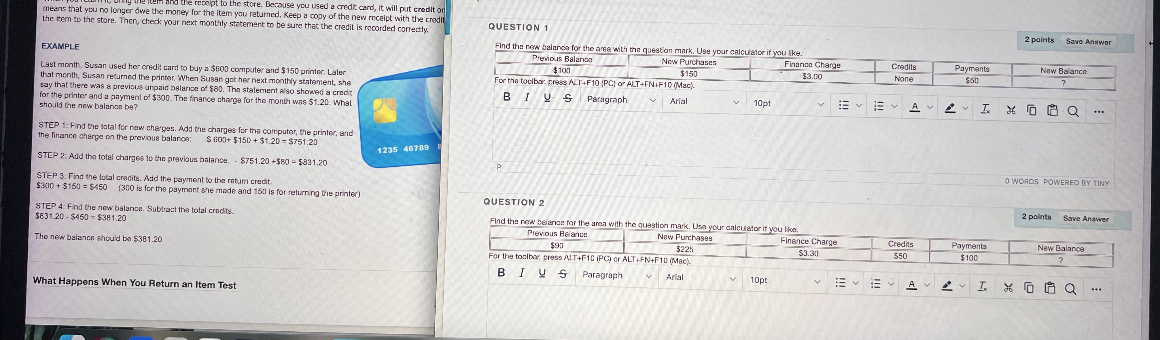 Hi I need help with question 1 and 2, there