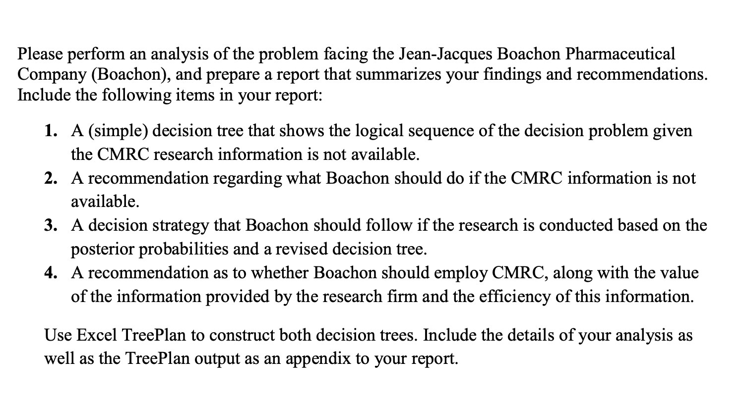 Please perform an analysis of the problem facing