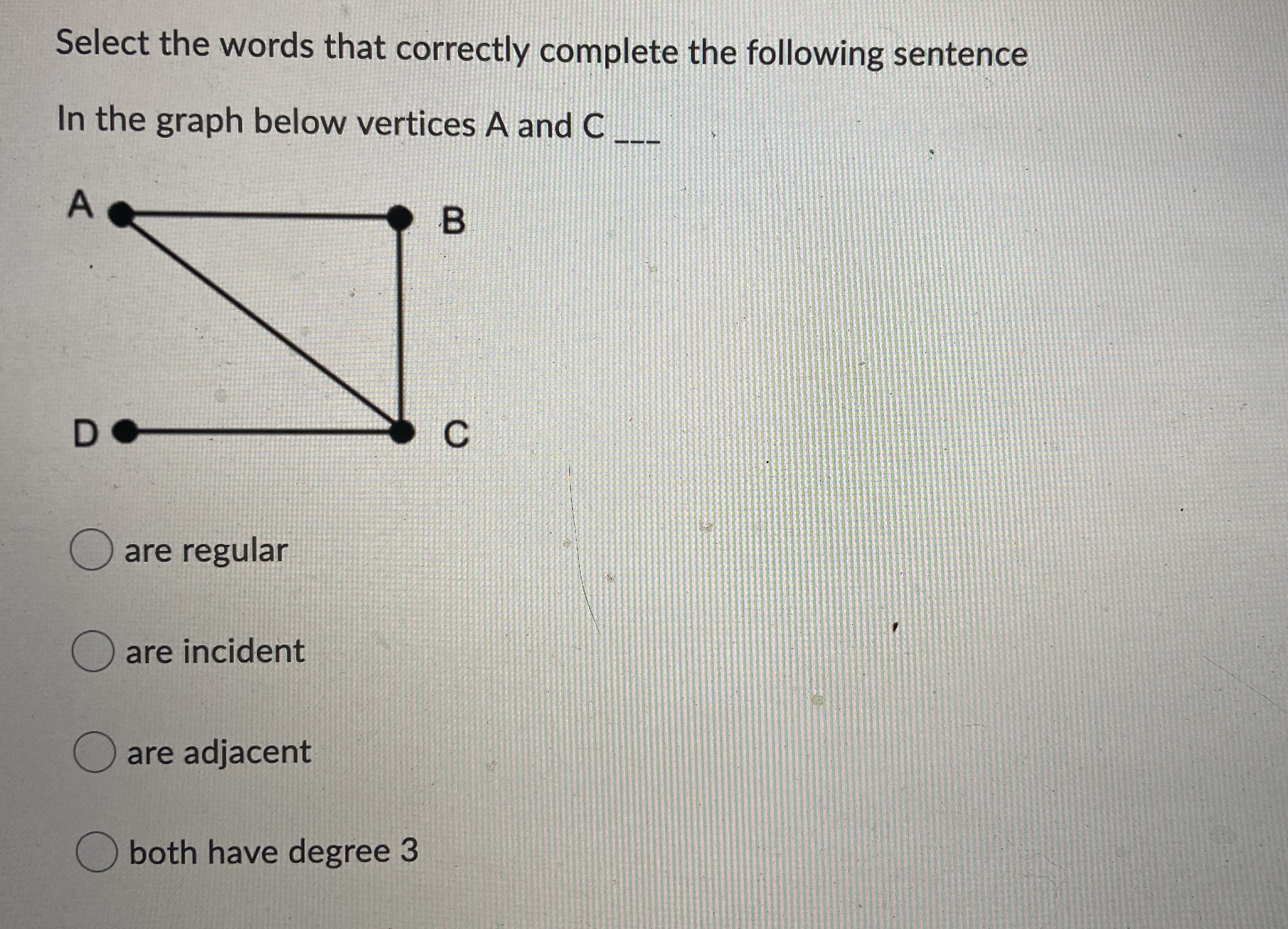 Practice question ac \fIn a graph with 10