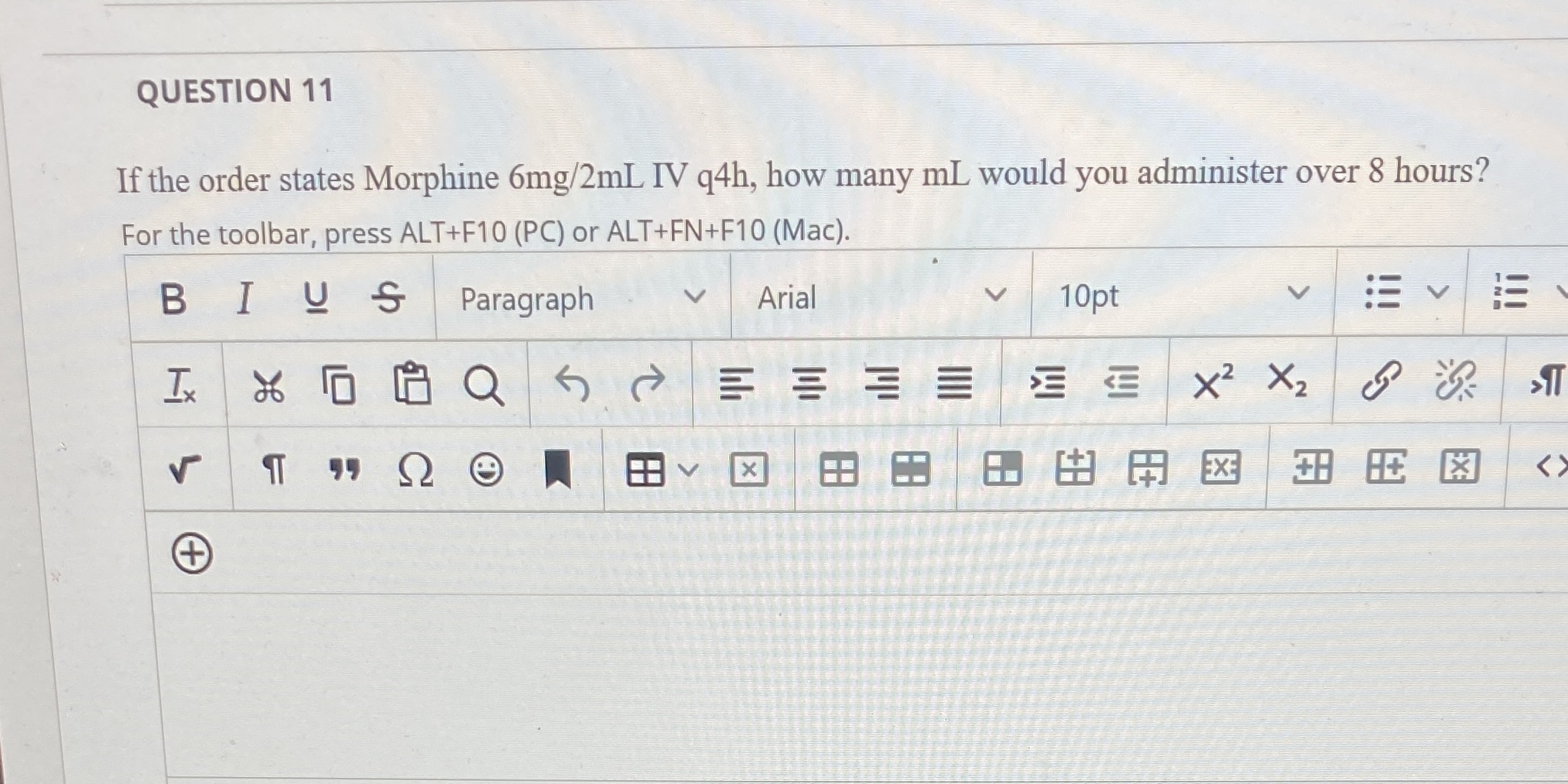 8. For values greater than 1, round to the tenth