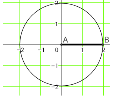 CENTER-RADIUS OF A CIRCLE I. please determine the