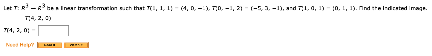 ill thumbs up after Let 7: RS - R be a linear