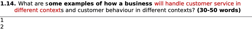 1.14. What are some examples of how a business