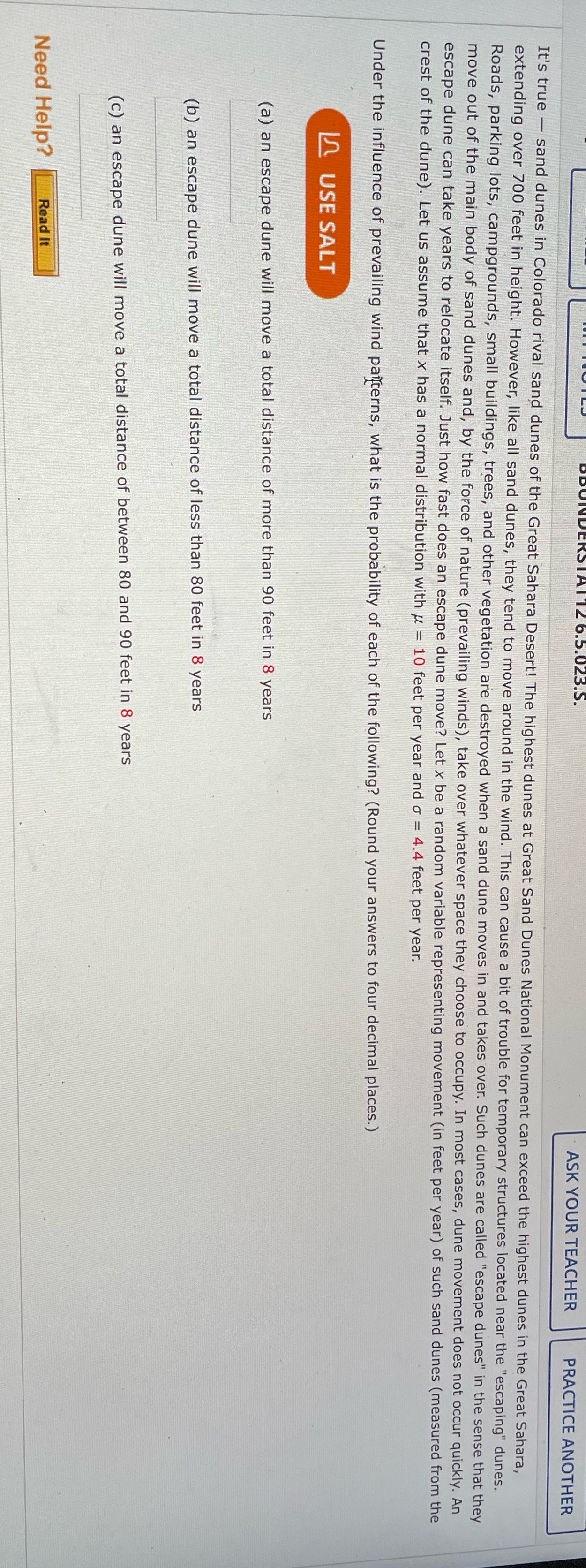 ASK YOUR TEACHER PRACTICE ANOTHER It's true