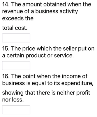 Please answer this and show your solutions on